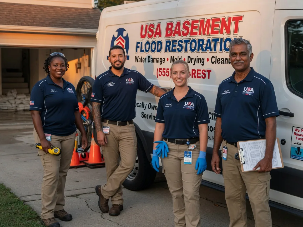 Basement Flood Cleanup company in Elcho, WI
